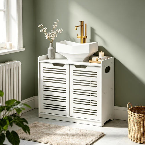Under sink cabinet bathroom - cabinet,