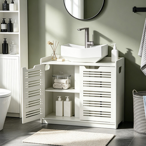 Bathroom sink cabinet - bathroom, under