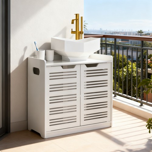 Bathroom under sink cabinet - bathroom,