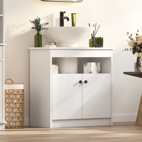 White under sink bathroom - white,