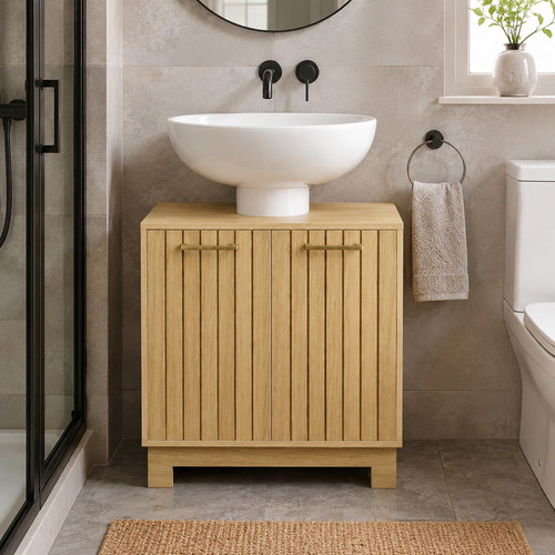 Under sink cabinet door 60cm - under,