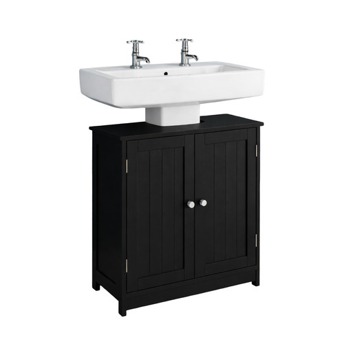 Black bathroom under sink - bathroom,